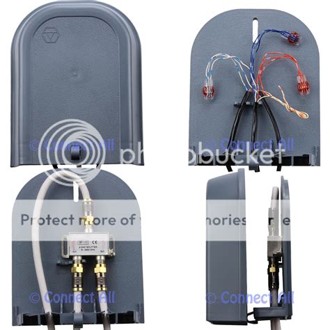 outdoor tv aerial junction box|best tv aerial splitter uk.